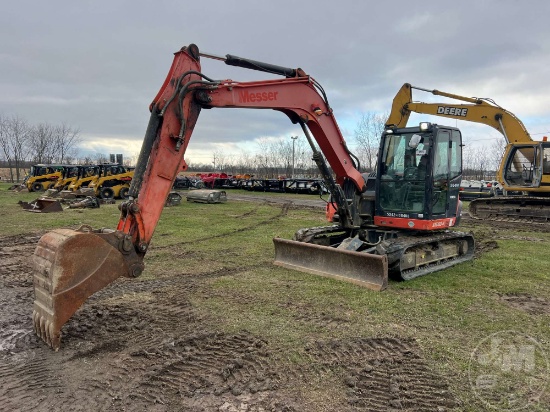 2016 KUBOTA KX080-4 MINI EXCAVATOR SN: JKUK0803K01H34937