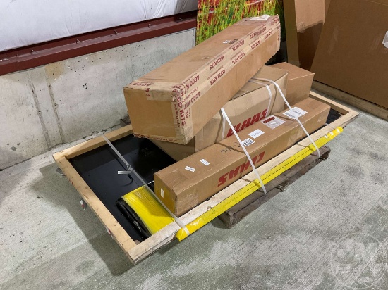 PALLET OF CLAAS COVER AND FRAME, PANELS AND AGCO BRACKETS KIT