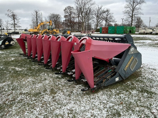 2012 CRESSONI ROTO AIR US CORN HEAD TO SUIT CASE COMBINE