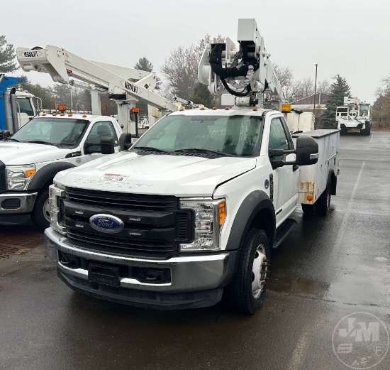 2017 FORD F-550 XL SUPER DUTY BUCKET TRUCK TEREX HI-RANGER VIN: 1FDUF5HTXHEC91130