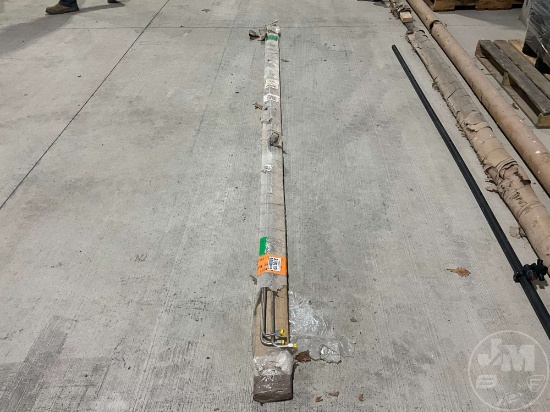 QTY OF (3) METAL HYDRAULIC HOSES
