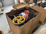 PALLET OF AIR HOSE,HAND TOOLS