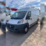 2017 RAM PROMASTER 3500 VIN: 3C6URVJG3HE550416 CARGO VAN