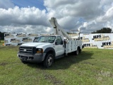 2007 FORD F-550 BUCKET TRUCK VERSALIFT VIN: 1FDAF56PX7EB00281