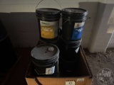 QTY OF (6) FENDT 10W-40 OIL, QTY OF (6) ISO 46 HYDRAULIC OIL