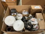PALLET OF MISCELLANEOUS PLANTER AND SPRAYER PARTS AND SEED FLOW ADDITIVE