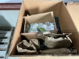PALLET OF VARIOUS CLAAS PARTS INCLUDING BOLTS , GREASE, ETC
