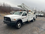 2017 RAM 5500 HEAVY DUTY MATERIAL HANDLING BUCKET TRUCK DURALIFT  VIN: 3C7WRNBLXHG727757