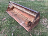 BOBCAT SN: 43190 84”...... SMOOTH BUCKET