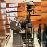 DRILL PRESS & PEDESTAL GRINDER