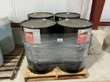 FOUR 55 GALLON BARRELS OF OIL