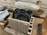 QTY OF MISC VARIOUS SIZE HOSE & HYDRAULIC HOSE