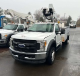 2017 FORD F-550 XL SUPER DUTY BUCKET TRUCK TEREX HI-RANGER VIN: 1FDUF5HTXHEC91130