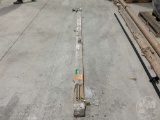 QTY OF (3) METAL HYDRAULIC HOSES