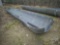 UNLINED HALF FIBERGLASS TANK