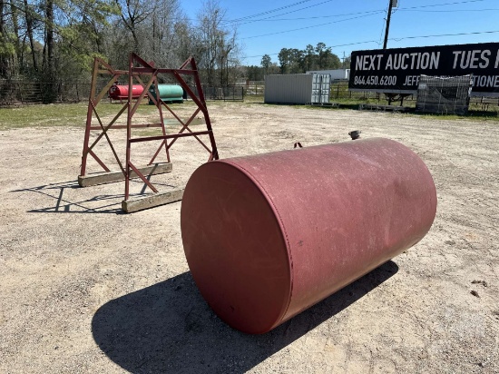 500 GALLON GRAVITY DIESEL FUEL TANK