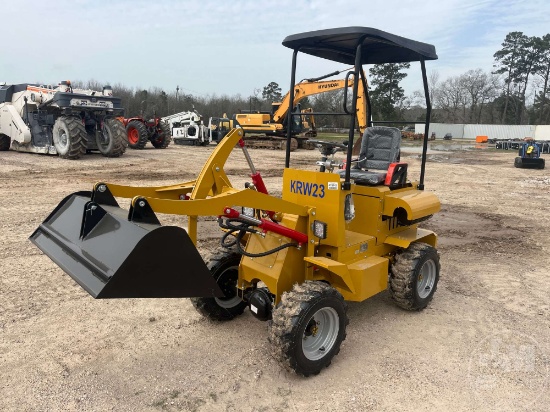 UNUSED 2024 AGT KRW23 MINI WHEEL LOADER SN: KRW232024L1229617