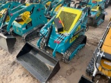 UNUSED 2024 BISONTEK BT360 STAND ON MULTI TERRAIN LOADER SN: MP2407183707