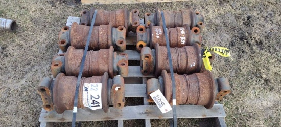 QTY OF (8) TRACK ROLLERS