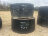 QTY OF (2) TIRES W/ RIMS