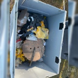 CRATE OF MISCELLANEOUS HOSES, FILTERS, ETC