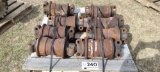 QTY OF (8) TRACK ROLLERS