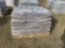 PALLET OF RED STONE LANDSCAPE ROCK QTY (56) BAGS