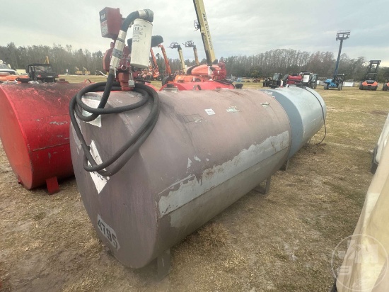 SN: A61701539 500 GAL DIESEL TANK
