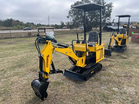 POWER-X PX10L MINI EXCAVATOR SN: JZY202403166