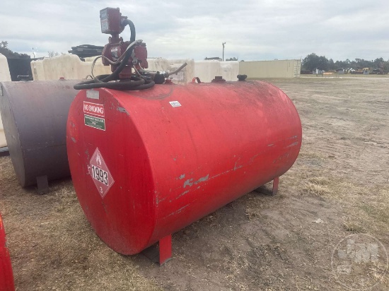 SN: C25645763 500 GAL DIESEL TANK