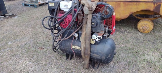 NORTHSTAR 459382H STATIONARY AIR COMPRESSOR SN: 042 8243