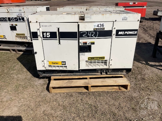 CATERPILLAR DFS-0220XK SKID MOUNTED GENERATOR 8702353