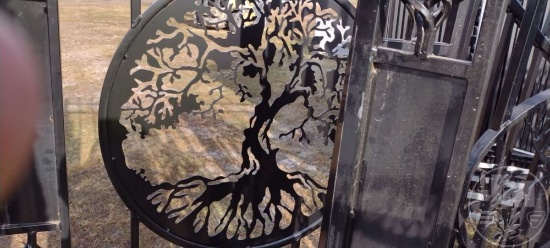 16' GATE WITH TREE OF LIFE