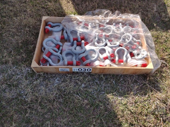 BOX OF SHACKLES, ASSORTED