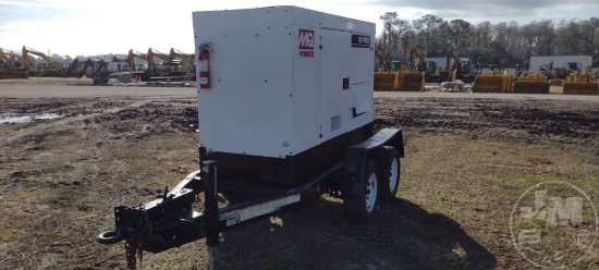 2016 MULTIQUIP DCA-45SSIU4F PORTABLE GENERATOR 7250958