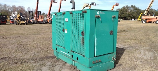 2011 CUMMINS DSFAE-6813634 KW 80 KW STATIONARY GENERATOR C110197642