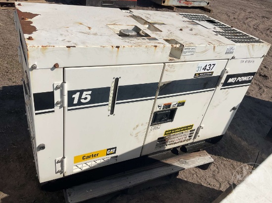 CATERPILLAR DFS-0220XK SKID MOUNTED GENERATOR 8702348
