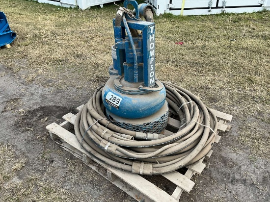THOMPSON 6" PORTABLE PUMP SN: 60-364