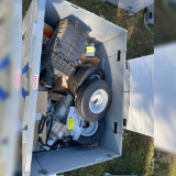 CRATE OF MISC INDUSTRIAL FORKLIFT PARTS