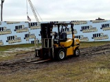 YALE PNEUMATIC TIRE FORKLIFT SN: J813V01991L