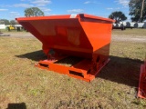 UNUSED KC STANDARD DUTY 1.5 CY CAPACITY DUMPING HOPPER