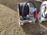 DIESEL PUMP WITH HOSE REEL AND METER