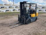 TCM FCG25-4 PNEUMATIC TIRE FORKLIFT SN: 49F50360
