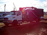 2008 STERLING TRUCK ACTERRA SINGLE AXLE DEBRIS SELF LOADER VIN: 2FZACHDT28AY74528