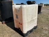 HOOVER MATERIALS HANDLING GROUP INC. POLY IBC 330 GALLON TOTE
