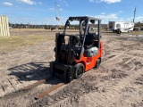 TOYOTA CUSHION TIRE FORKLIFT SN: 8679U