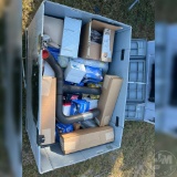 CRATE OF MISC INDUSTRIAL LIFT PARTS