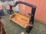TEAK WOOD LOG SWING