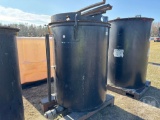 METAL GREASE TANK