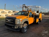 2011 FORD F-450 VIN: 1FDUF4GT3BEB54002 S/A AERIAL DIGGER TRUCK